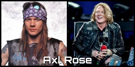 axl rose jung|Then and Now: Axl Rose in Welcome to the Jungle Live